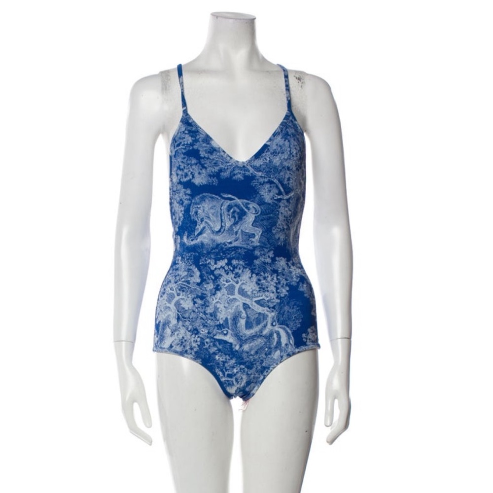 RARE Dior one piece printed bathing suit